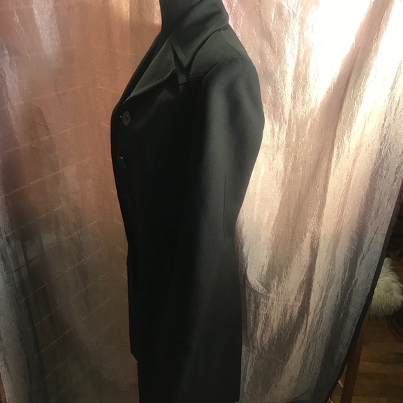 Parallel Black trench coat - Picture 4 of 7